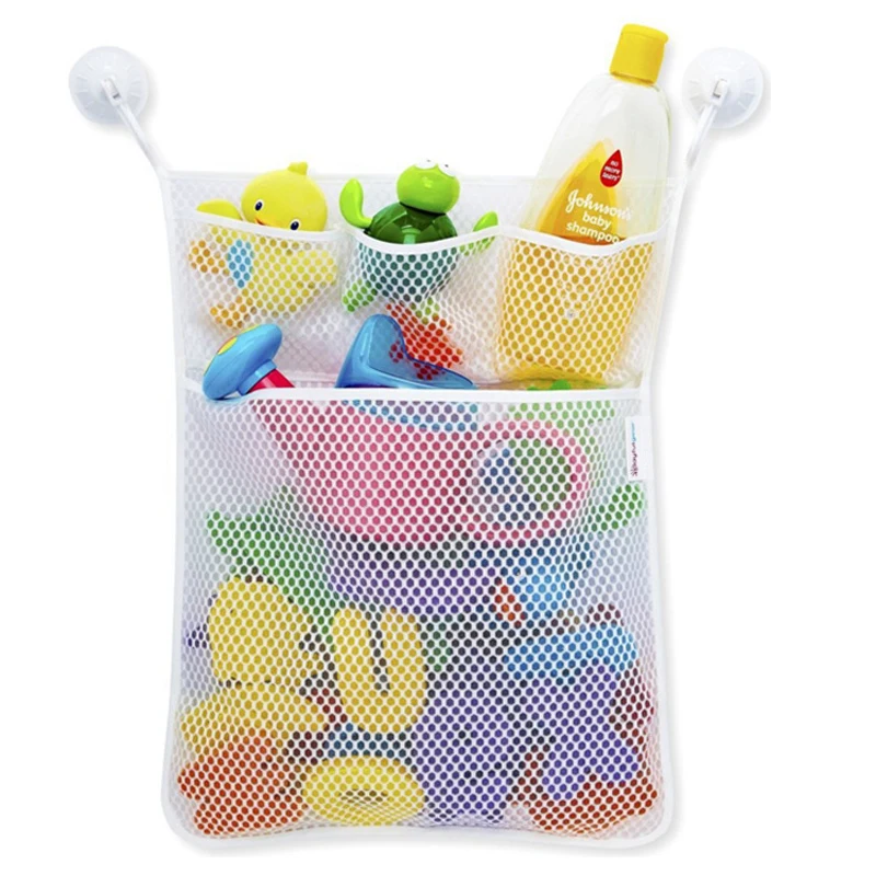 Shower Bath Toys White Pink Ba - огляд і ціна Kids Storage Toys