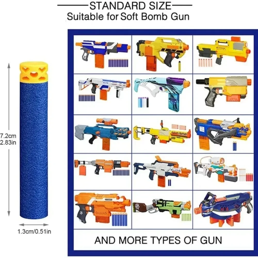 A7.2cm*1.3cm Blue Hollow EVA F - огляд і ціна Foam Dart Gun