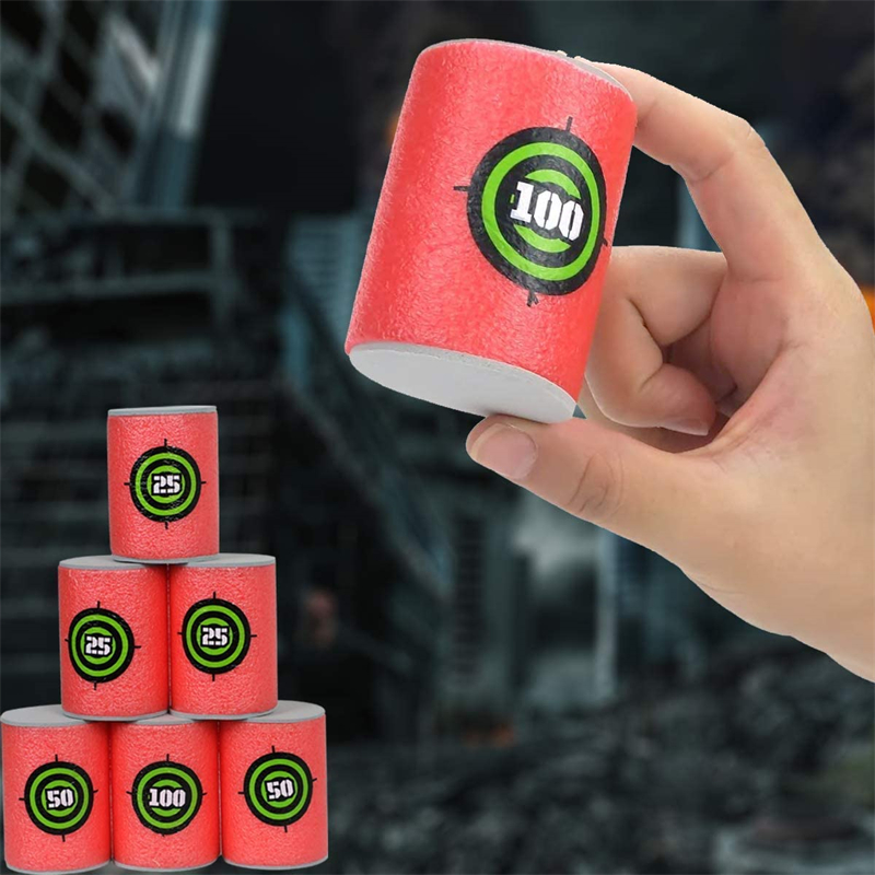 A1  6-30pcs Soft Bullet Target - огляд і ціна Foam Dart Gun