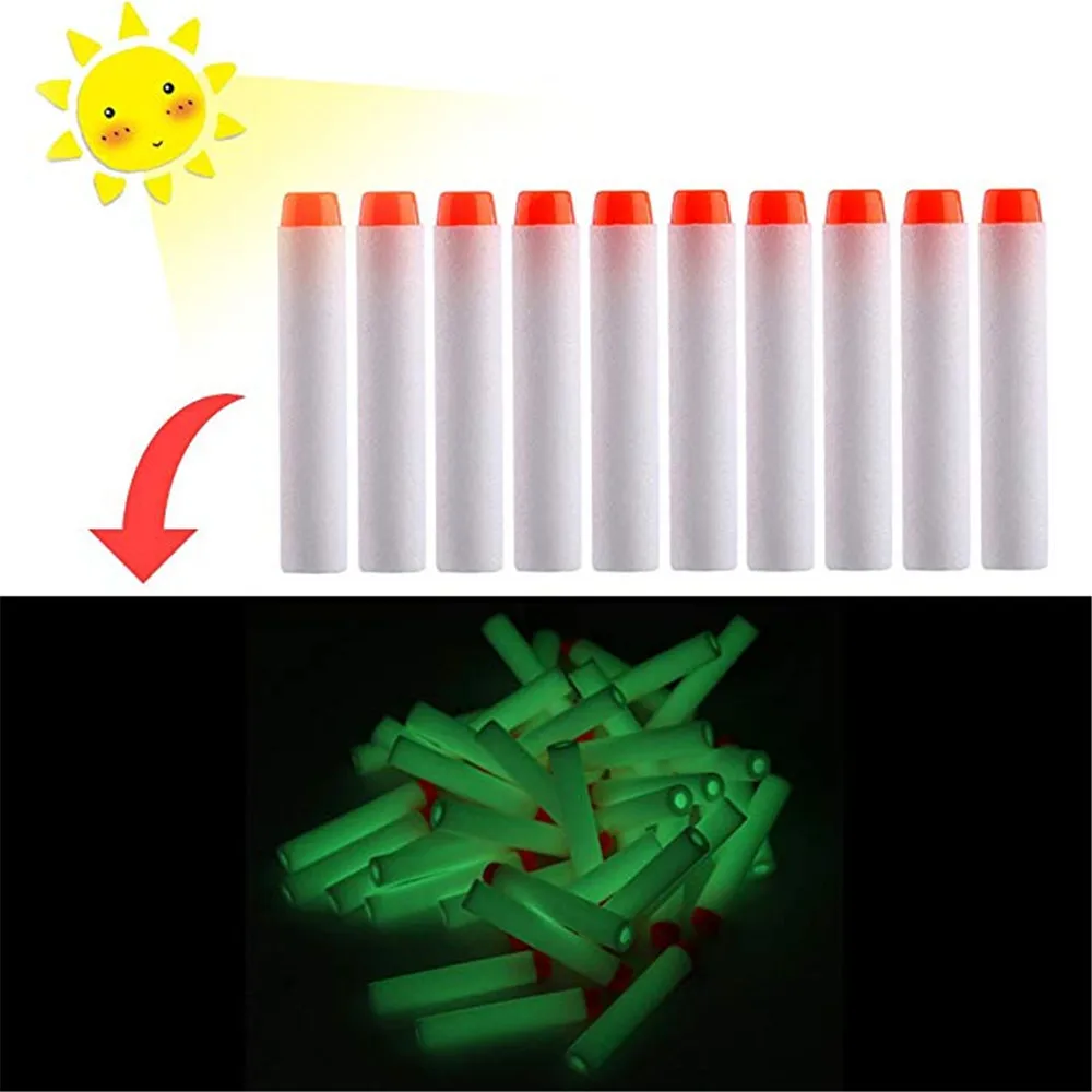 2J-AWhite Glow In The Dark Sof - огляд і ціна Foam Dart Gun