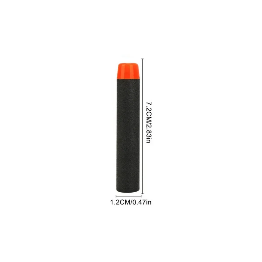 HBlack Solid Round Head Bullet - огляд і ціна Foam Dart Gun