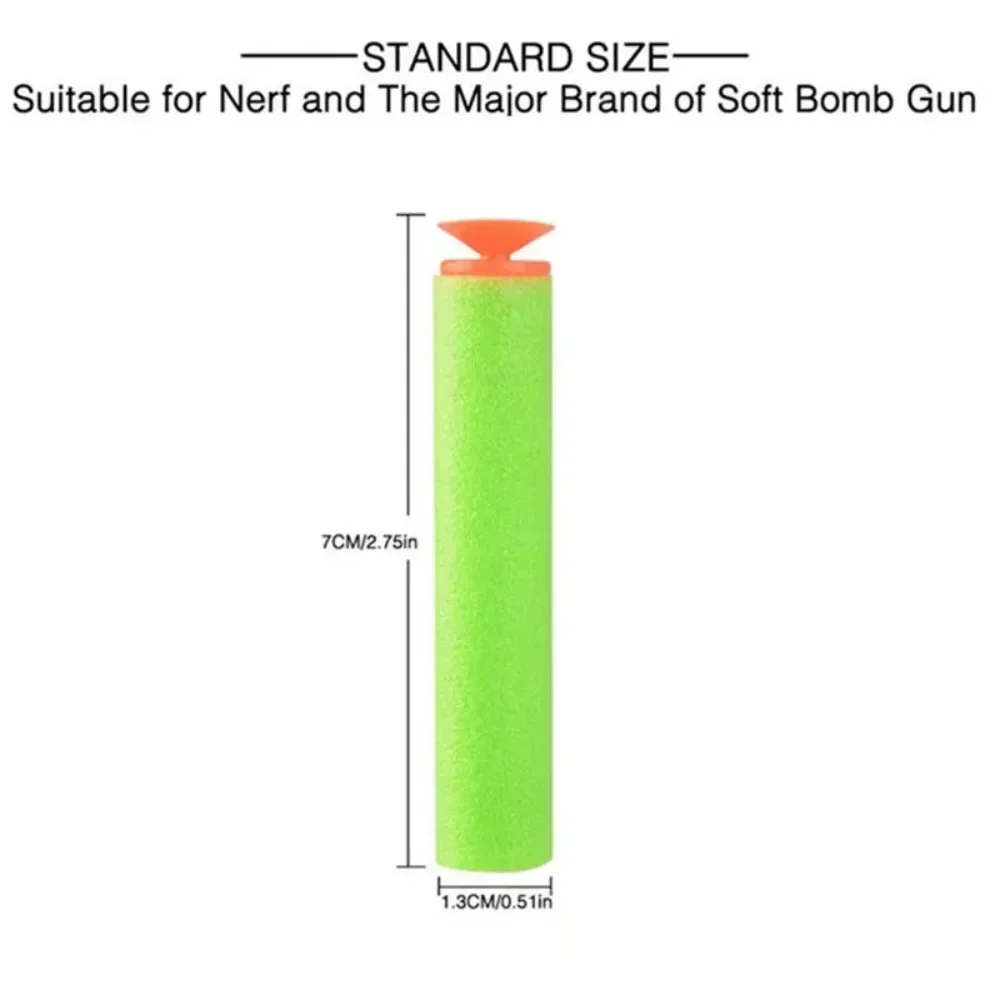 7.2cm 100/1000pcs Darts For Su - огляд і ціна Foam Dart Gun