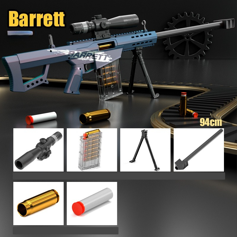 Shell-Ejecting Foam Dart Snipe - огляд і ціна Foam Dart Gun